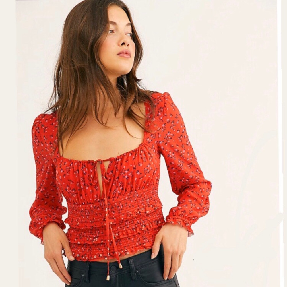 Printed Lolita Top